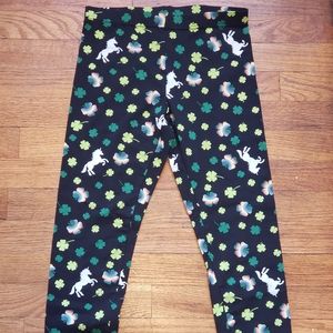 Girls St Patrick’s Day leggings